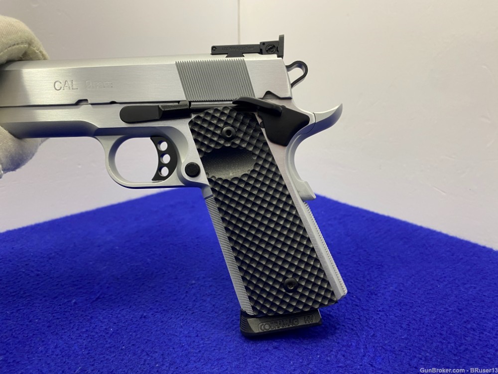 Baer Custom 1911 Premier II 9mm Stainless *VERY HIGH END 1911 GOVERNMENT*-img-39