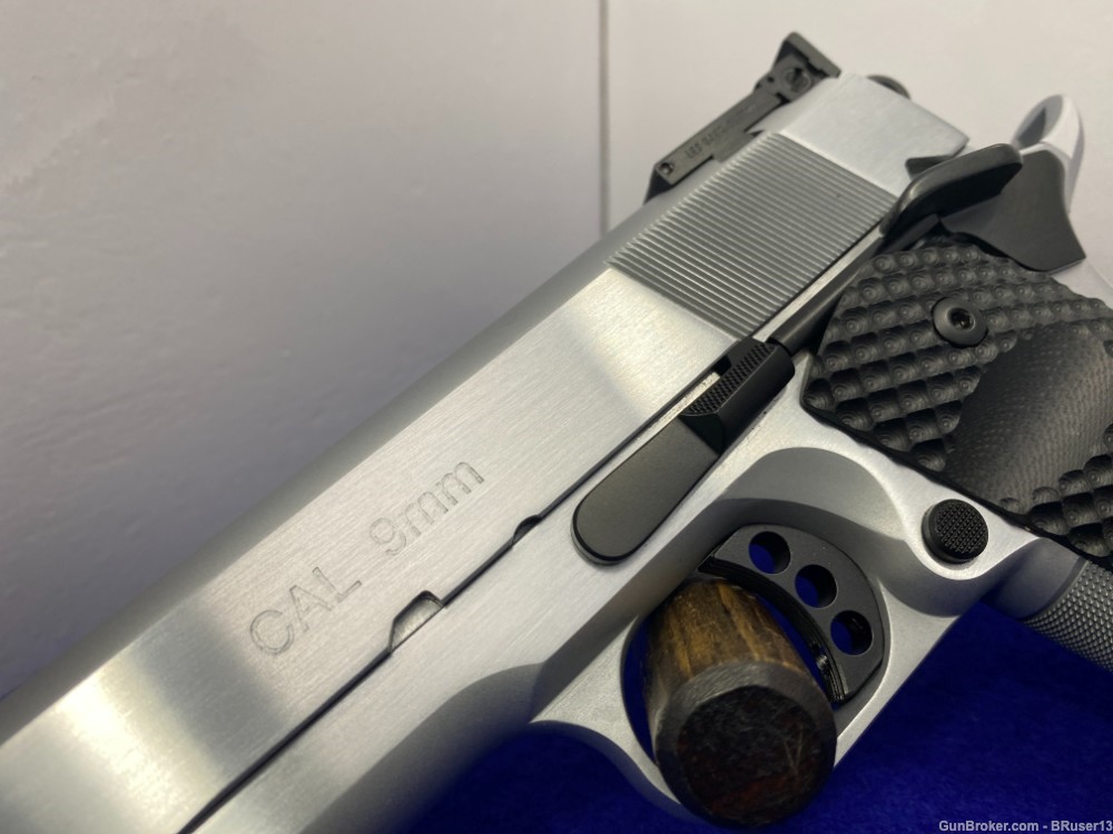 Baer Custom 1911 Premier II 9mm Stainless *VERY HIGH END 1911 GOVERNMENT*-img-9