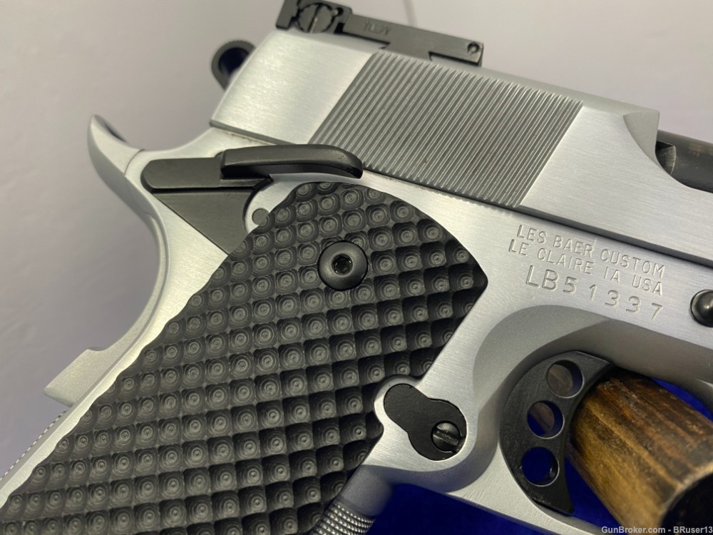 Baer Custom 1911 Premier II 9mm Stainless *VERY HIGH END 1911 GOVERNMENT*-img-19