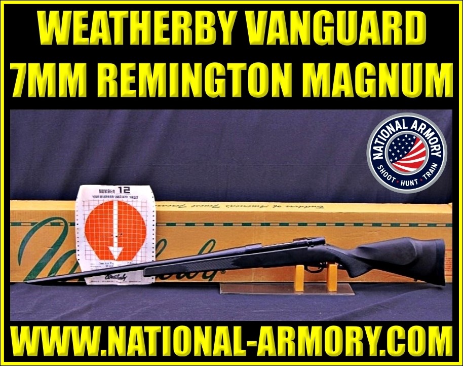 WEATHERBY VANGUARD 7MM REM MAG 24" BBL SUB MOA RIFLE === HUGE PRICE DROP ==-img-0