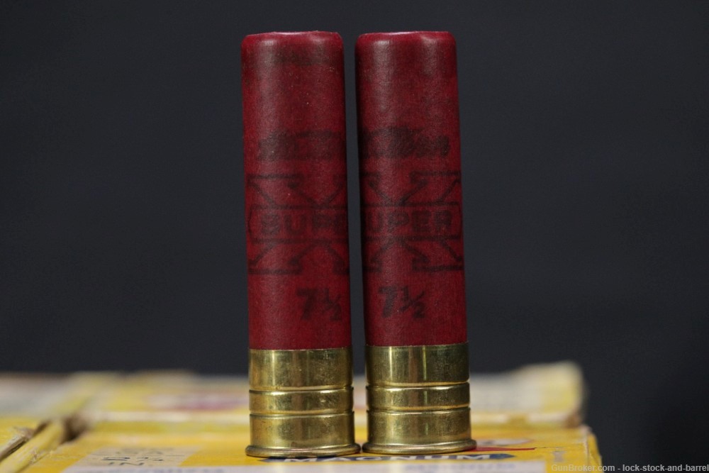 98x 28 Gauge Vintage Ammunition Western Paper Hulls #7 1/2 Lead Shot-img-4