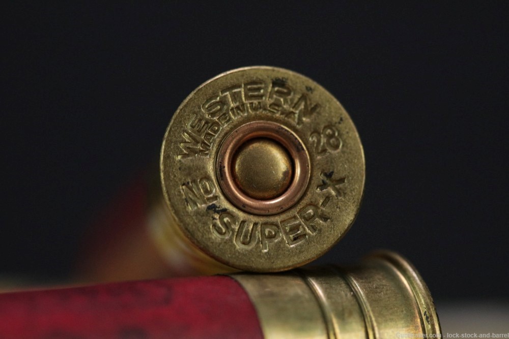 98x 28 Gauge Vintage Ammunition Western Paper Hulls #7 1/2 Lead Shot-img-5