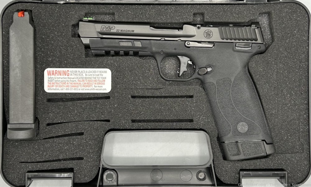 Smith & Wesson M&P 22 Magnum .22 WMR 4.35" Optic Ready TS S&W M&P 22WMR SW-img-0