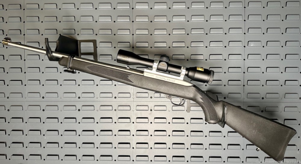 RUGER 10/22 Carbine .22LR with NIKON Prostaff Rimfire Scope-img-1