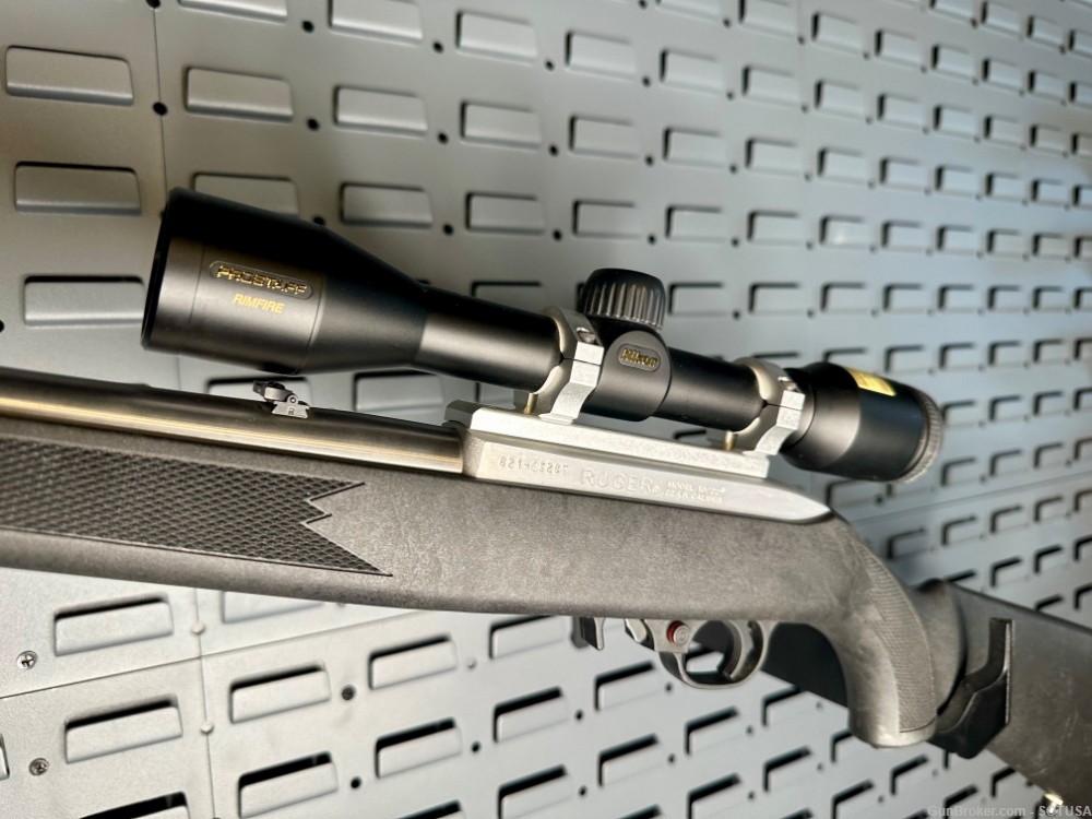 RUGER 10/22 Carbine .22LR with NIKON Prostaff Rimfire Scope-img-6