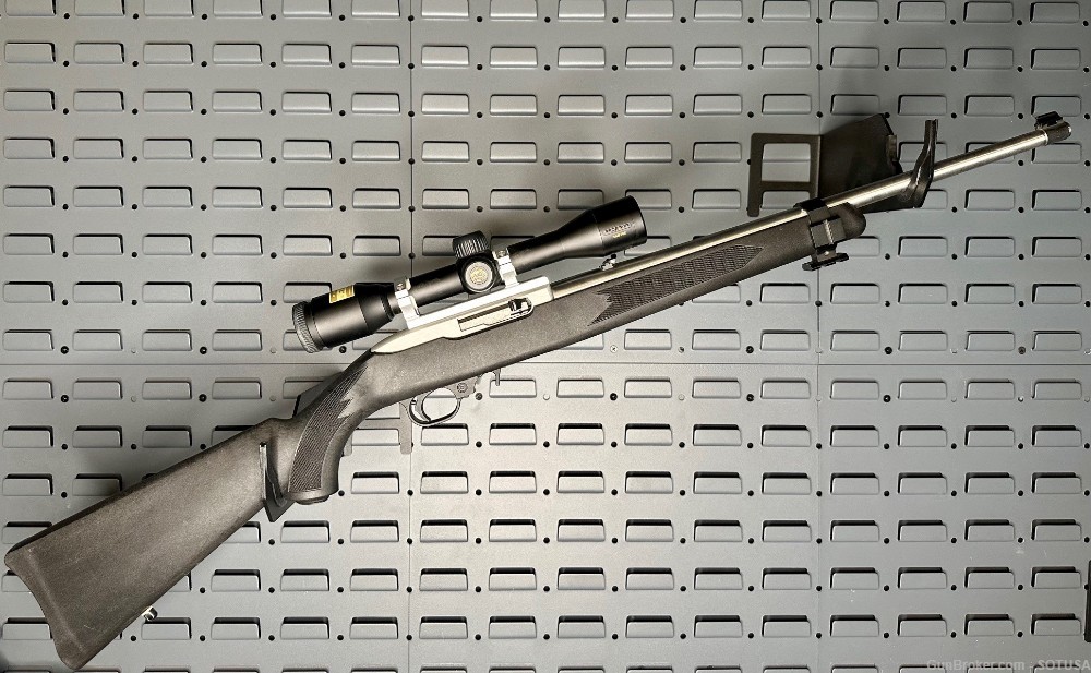 RUGER 10/22 Carbine .22LR with NIKON Prostaff Rimfire Scope-img-0