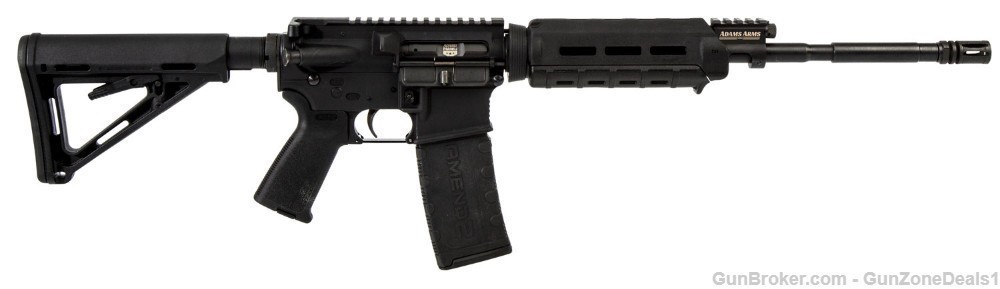 Adams Arms P1 30+1 556 With 6 Position Magpul MOE Stock & Grip -img-0
