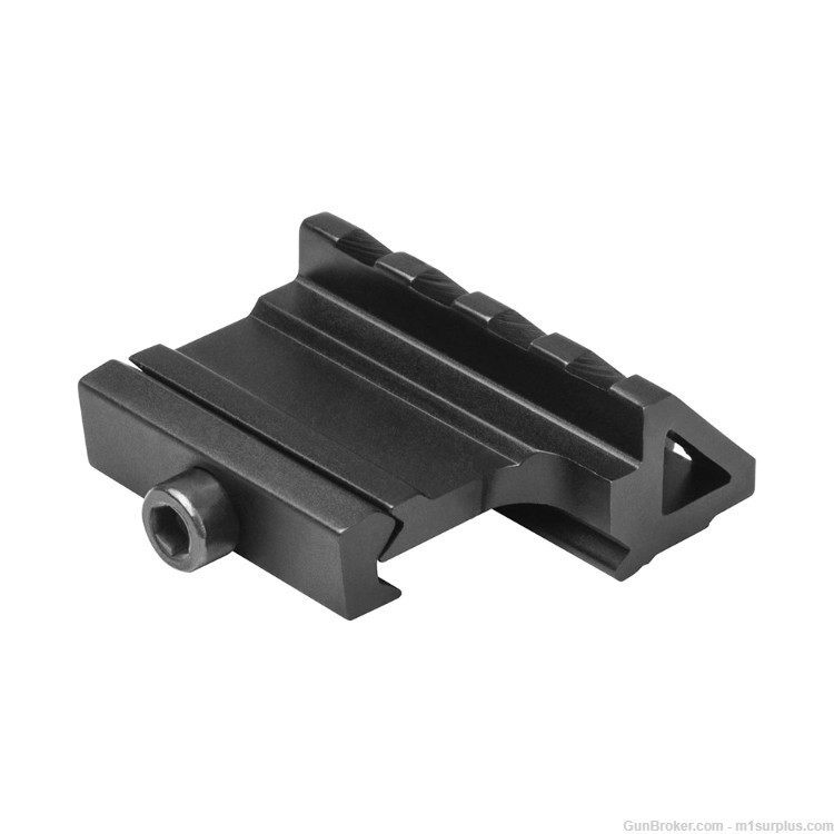 Offset 45 Degree Picatinny Accessory Mount for Ruger 9mm PC Carbine Charger-img-1
