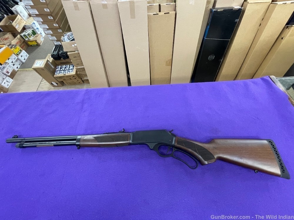 Henry Repeating Arms, Lever Action Carbine Shotgun, Side Gate, 20" .410-img-5