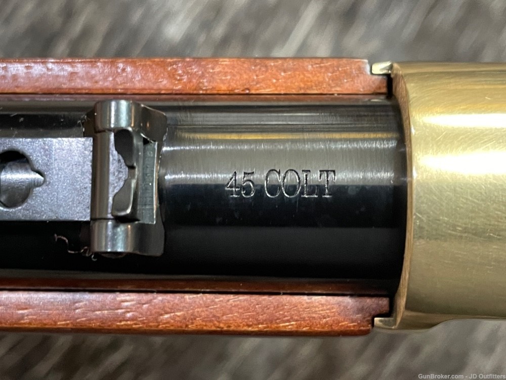 NEW UBERTI 1866 WINCHESTER YELLOWBOY SADDLE RING CARBINE 45 COLT 19"-img-12