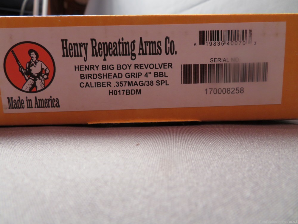 Henry Big Boy .357 Mag Birdshead Grip Revolver-img-19
