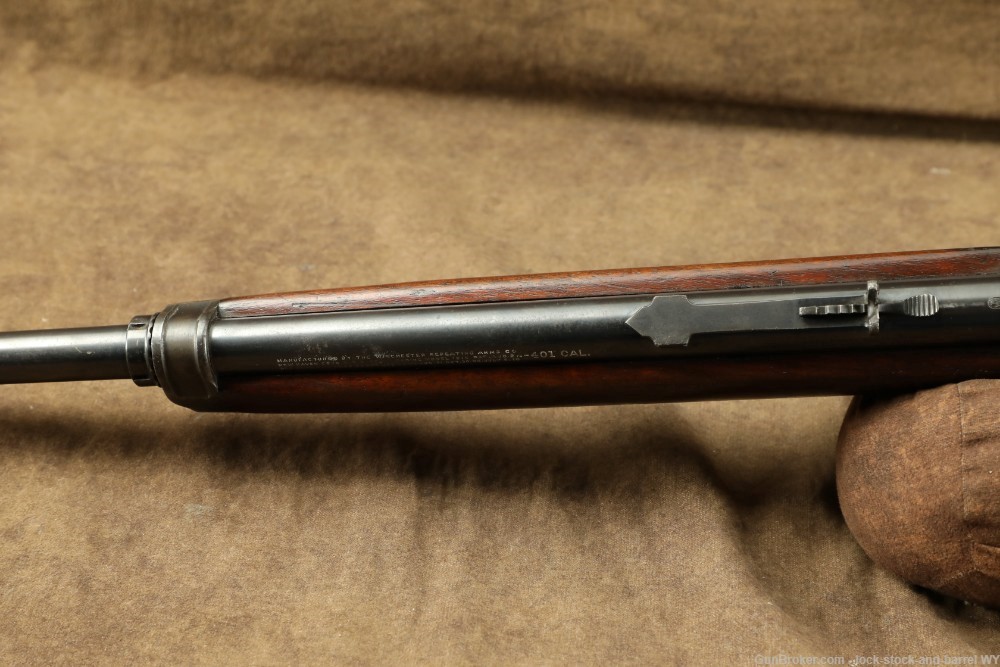 Winchester Model 1910 SL .401 Win Semi-Auto Rifle 1912-Dated C&R-img-13