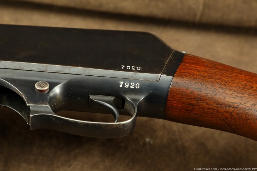 Winchester Model 1910 SL .401 Win Semi-Auto Rifle 1912-Dated C&R-img-29