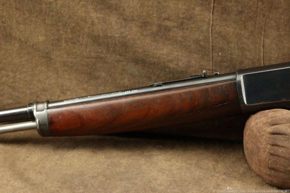 Winchester Model 1910 SL .401 Win Semi-Auto Rifle 1912-Dated C&R-img-9