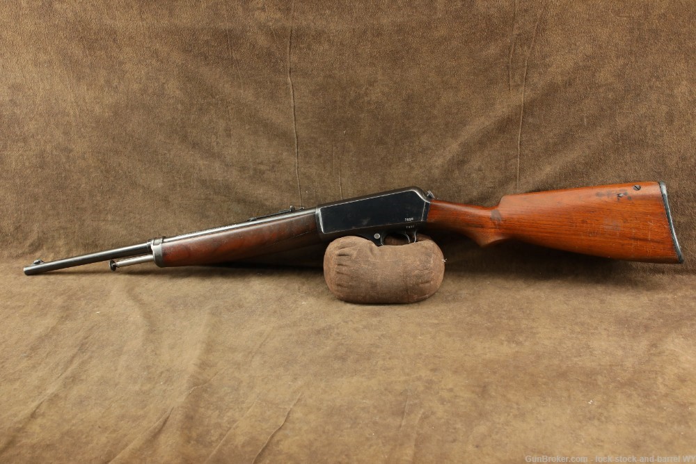 Winchester Model 1910 SL .401 Win Semi-Auto Rifle 1912-Dated C&R-img-7