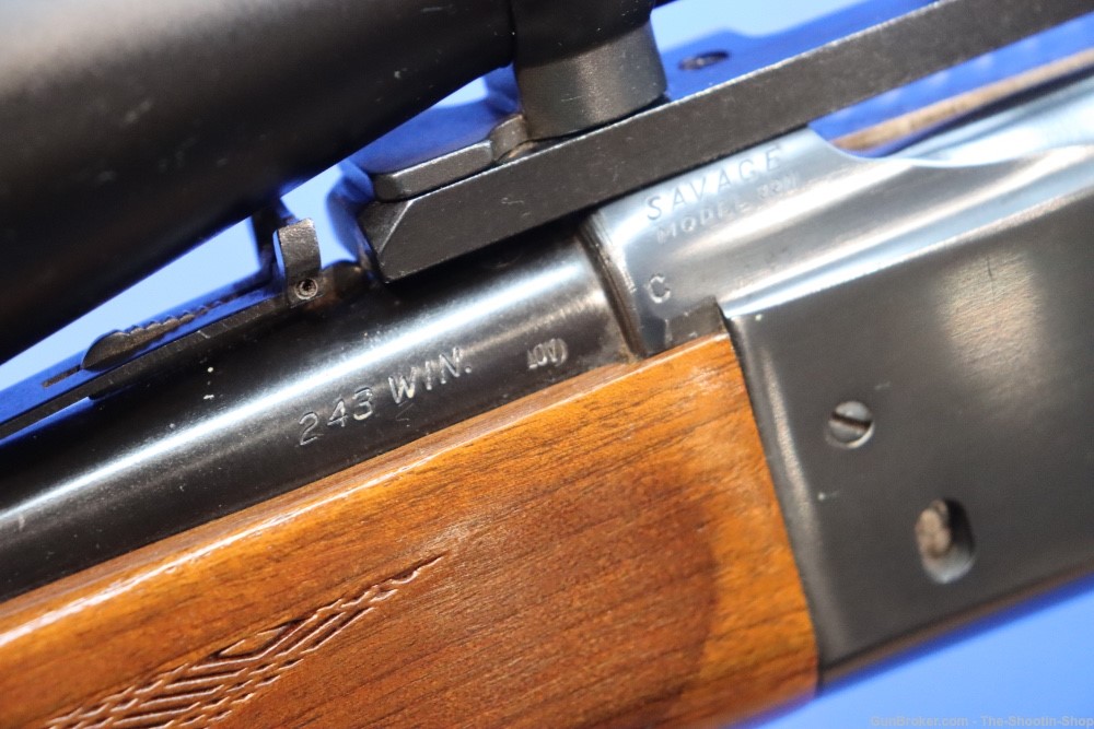 Savage Model 99M Rifle 243WIN 22" Lever 99 Weaver Grand Slam Scope CCH 243-img-21