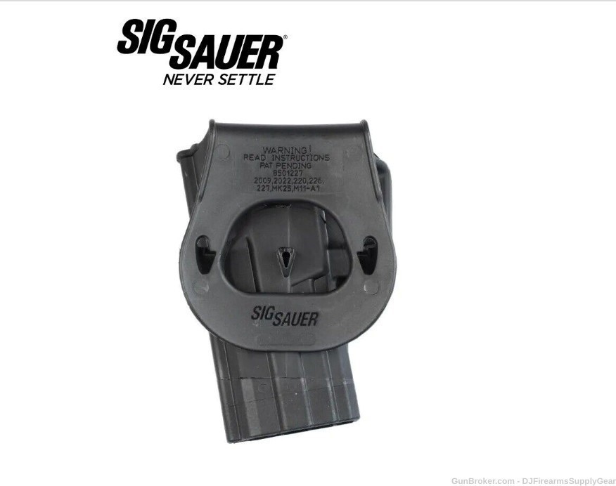 Factory Sig Sauer SigTac Sig Pro SP 2022 / 2009 Black Paddle Holster -img-1