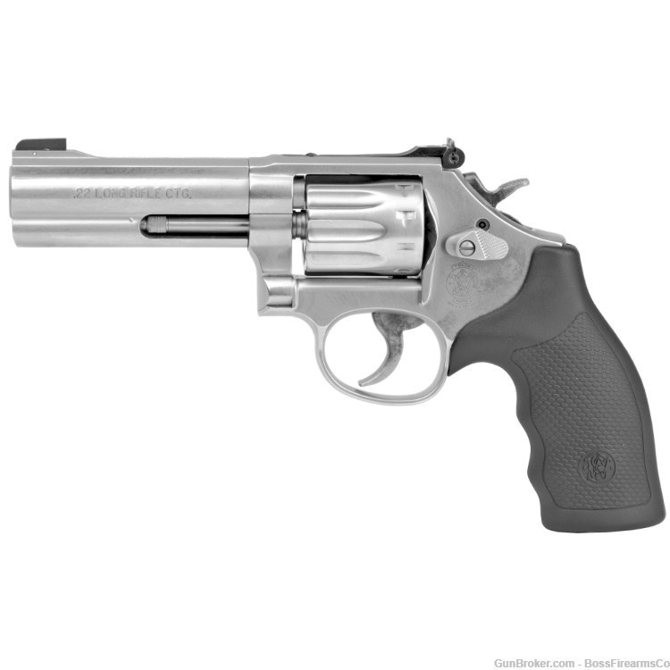 Smith & Wesson Model 617 .22 LR DA Revolver 4" 10rd Stainless 160584-img-1