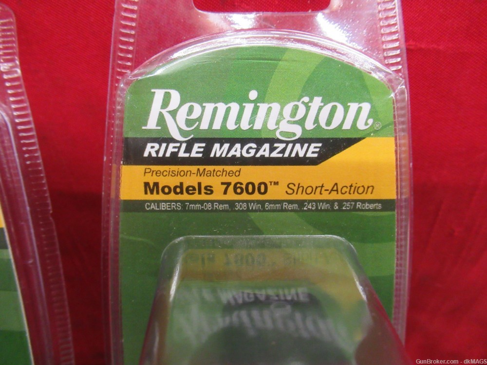 2 Remington Model 7600 Rifle Magazines Multi Caliber .308 .243 Win And More-img-1