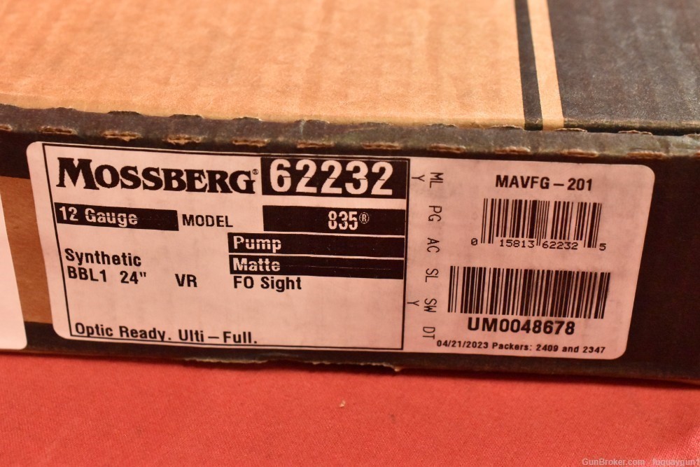 Mossberg 835 UltiMag Turkey 3.5" 12GA 24" 835-835 62232 Mossy Oak Greenleaf-img-8