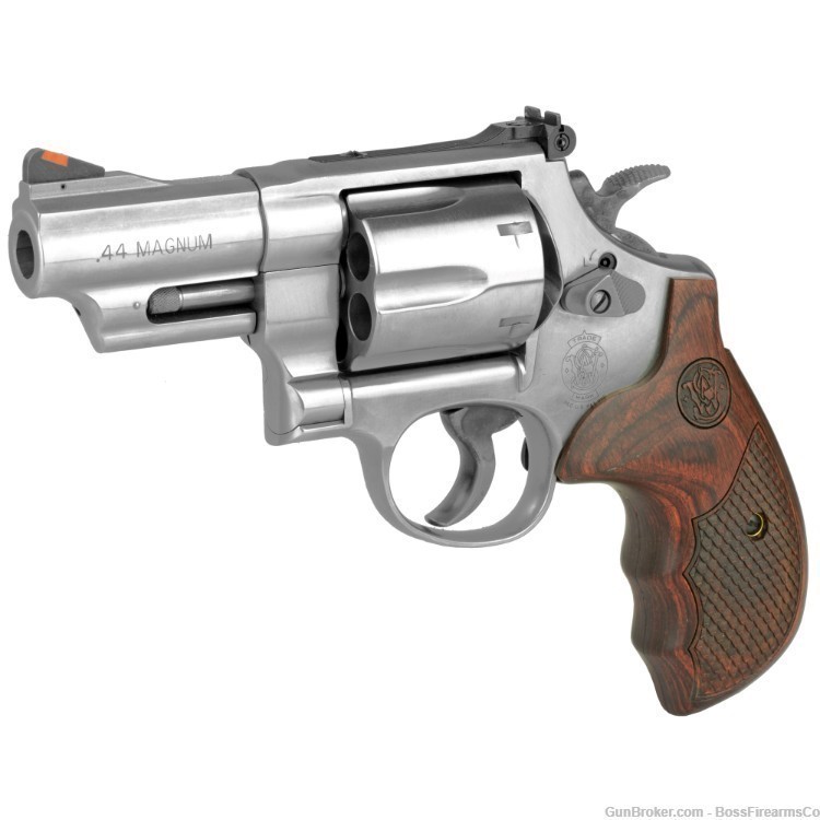 Smith & Wesson 629 Deluxe .44 Mag DA Revolver 3" 6rd Stainless 150715-img-0