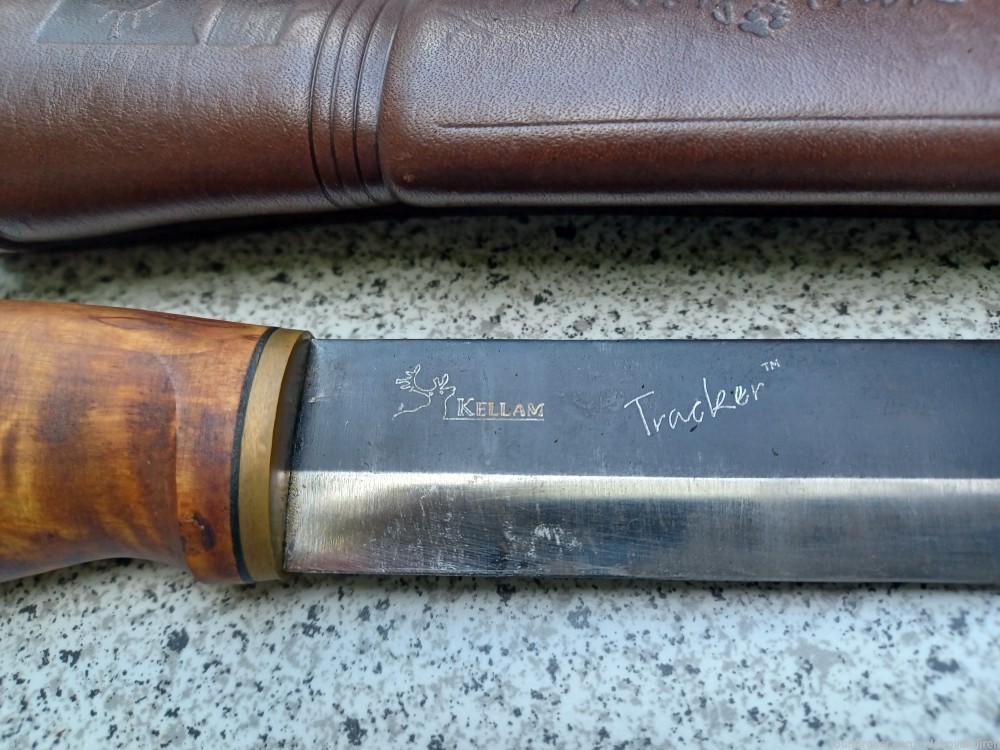 Kellan Norwegian made large hunting knife scarce -img-8