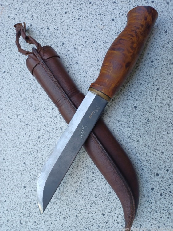 Kellan Norwegian made large hunting knife scarce -img-0
