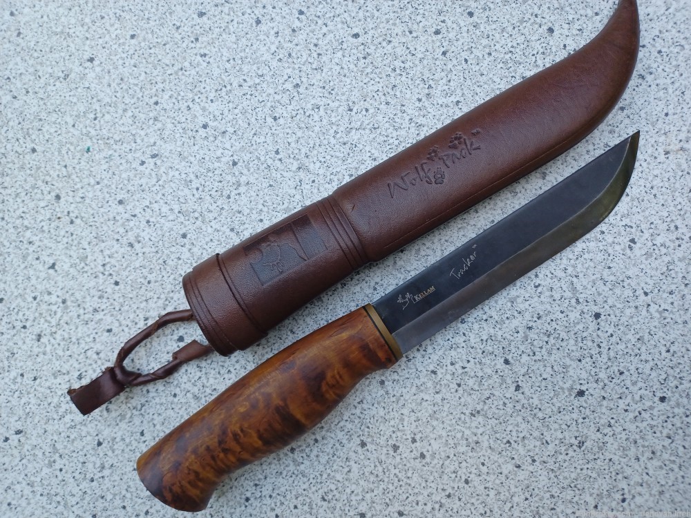 Kellan Norwegian made large hunting knife scarce -img-7