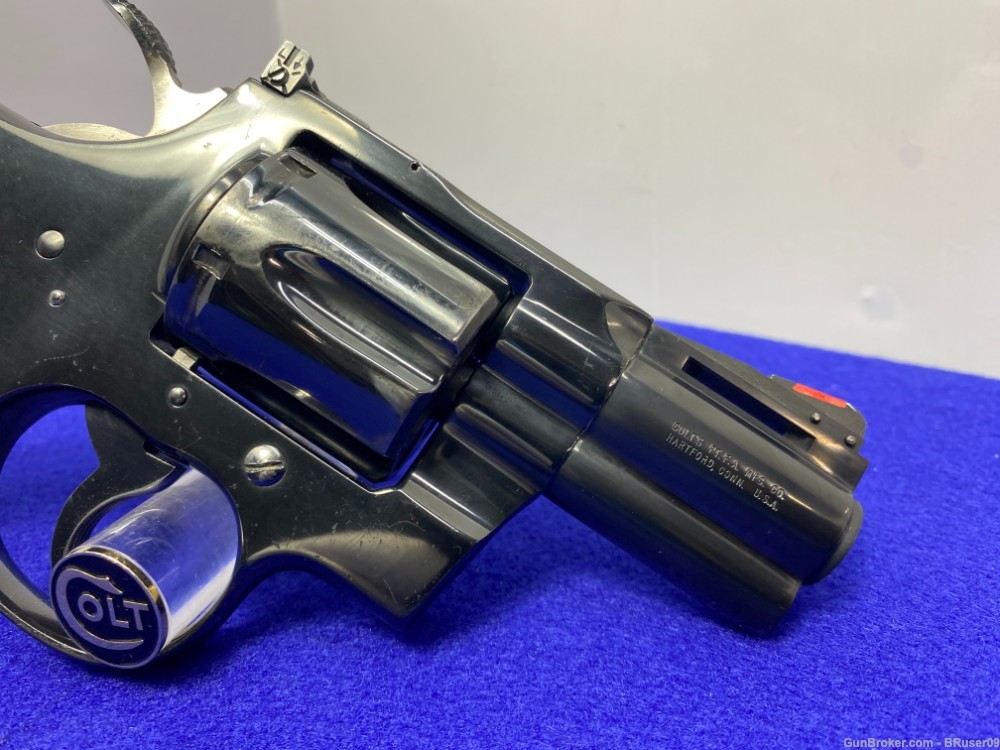 1977 Colt Python .357 Mag Blue 2 1/2" *CLASSIC SNAKE SERIES REVOLVER*-img-14