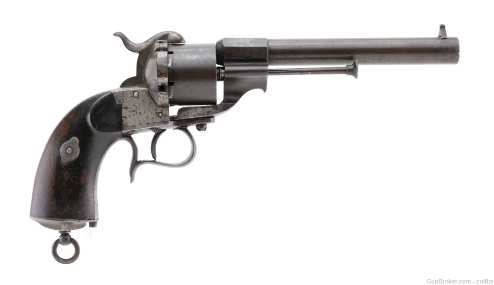 Barren Echea Pinfire 12mm Revolver (AH6216)-img-1