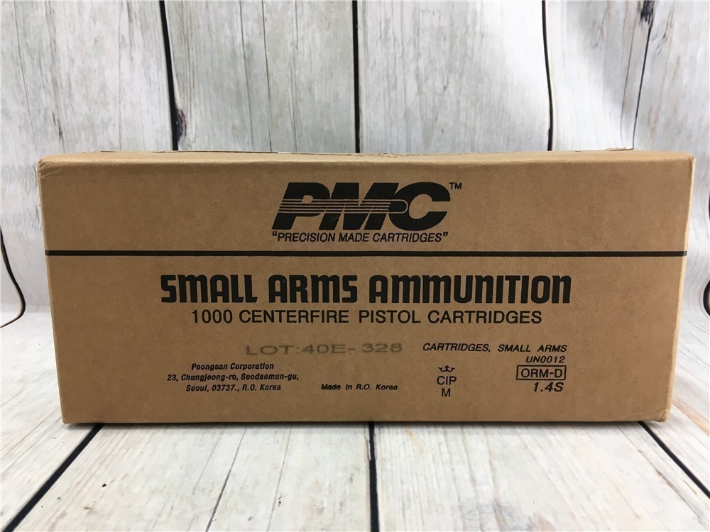 PMC Ammunition Bronze 1000 Rds 40 Smith & Wesson 180 Grain-img-2