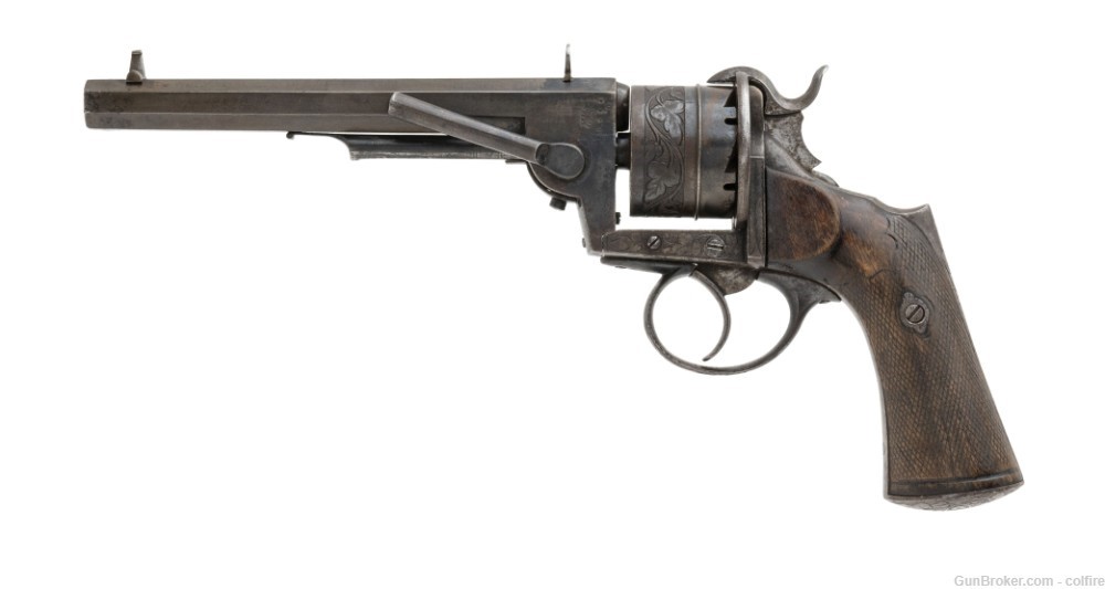 Scarce Pinfire Revolver by C. L. Loron (AH3624)-img-0