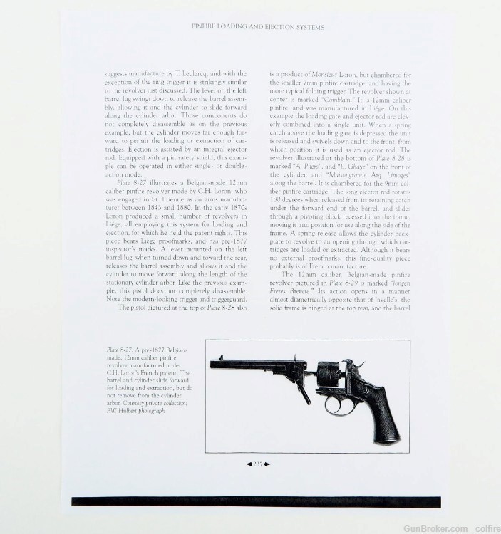 Scarce Pinfire Revolver by C. L. Loron (AH3624)-img-7