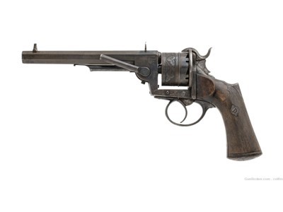 Scarce Pinfire Revolver by C. L. Loron (AH3624)