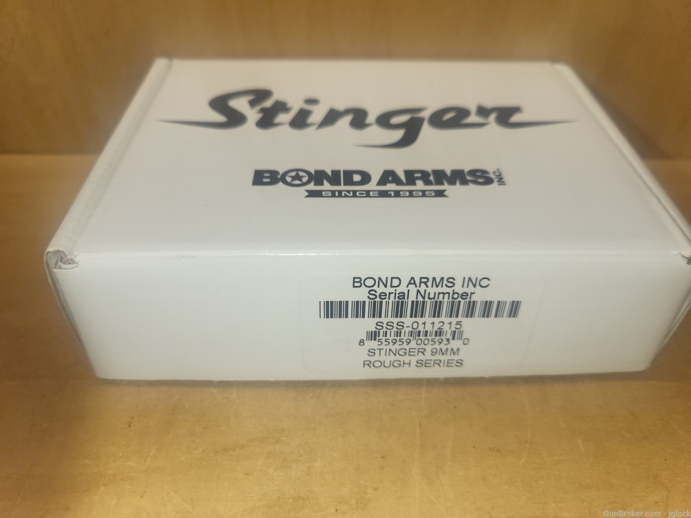 Bond Arms Stinger 9MM Derringer, NEW-img-7
