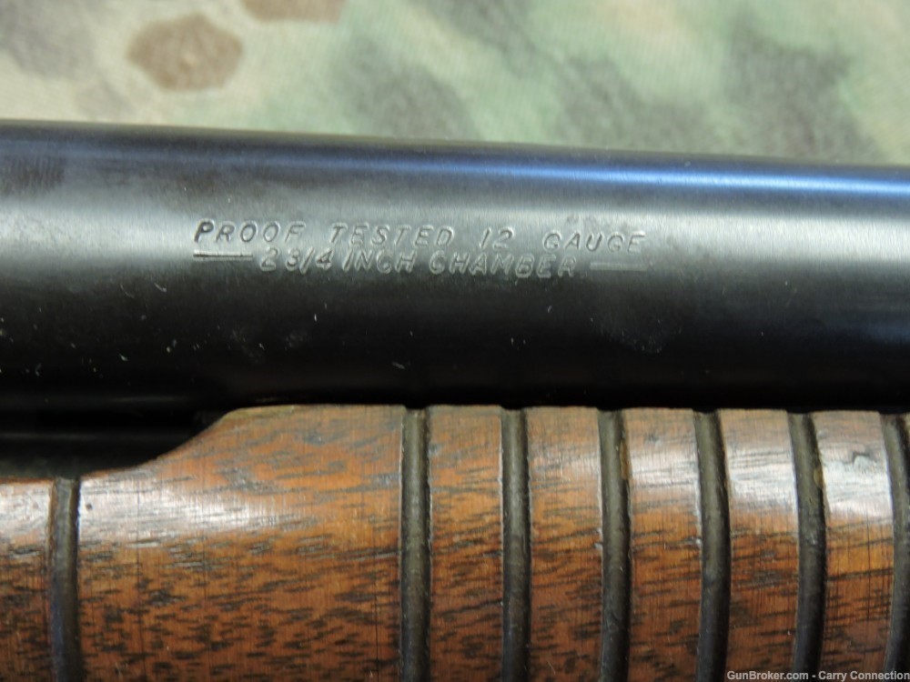 Savage Arms Corporation Stevens Shotgun Model 77D 12 gauge 2 3/4 chamber-img-9