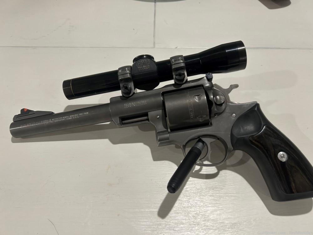Ruger Super Redhawk .480 Ruger w/Leupold scope -img-2