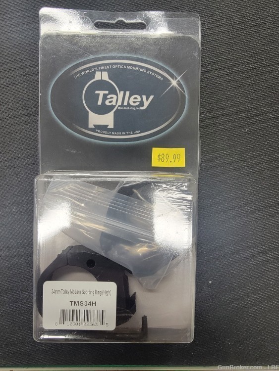 Talley Modern Sporting Ring 34mm High Scope Rings-img-0