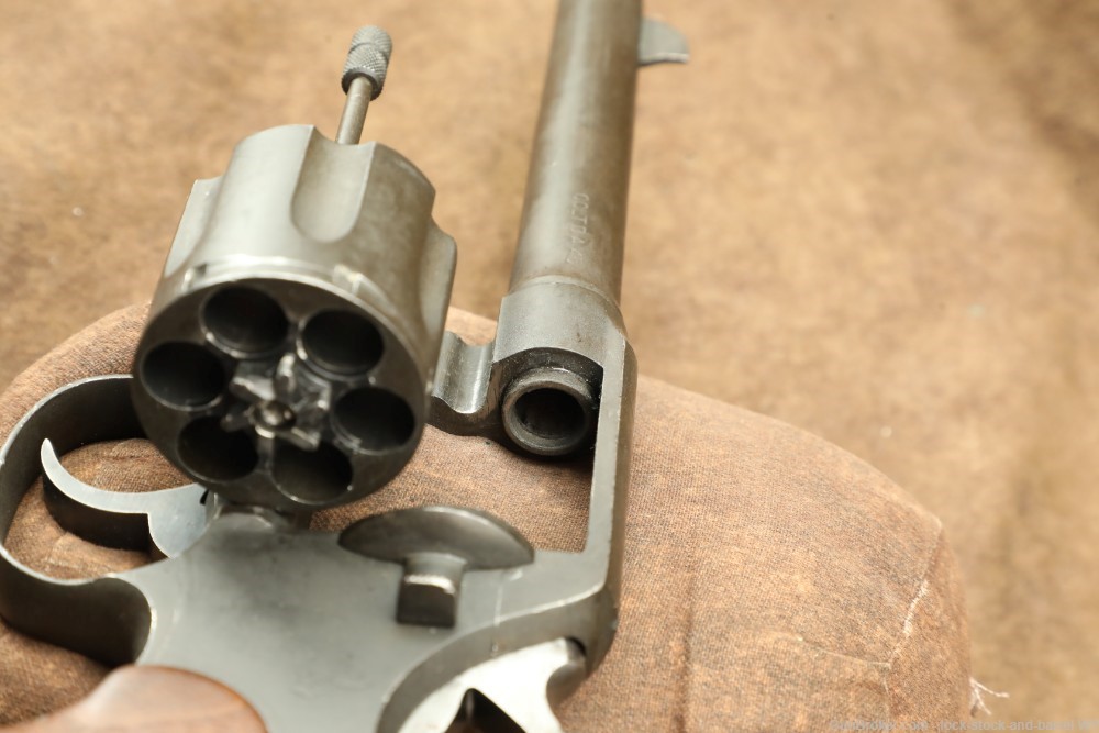 US Army WWI Colt Model 1917 M1917 .45 ACP 5.5” 6 Shot Revolver MFD 1918 C&R-img-15