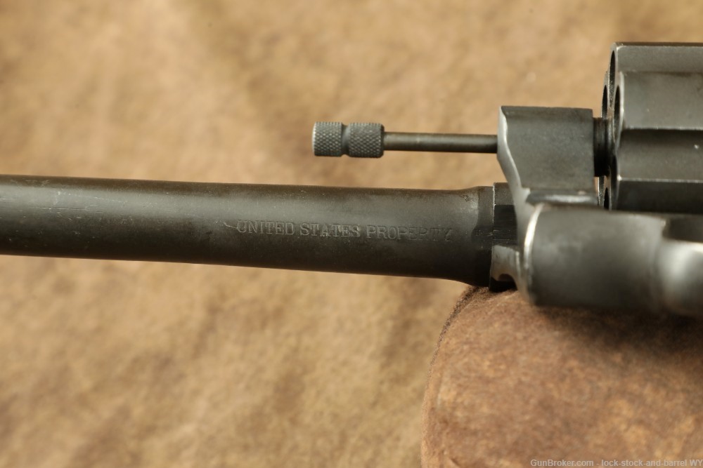 US Army WWI Colt Model 1917 M1917 .45 ACP 5.5” 6 Shot Revolver MFD 1918 C&R-img-21