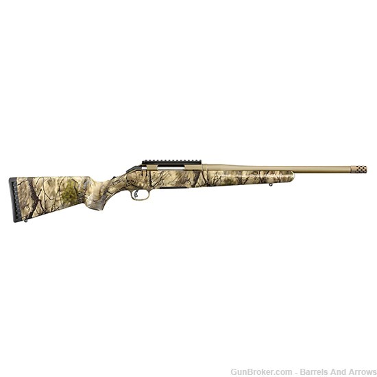Ruger 36924 American Bolt Action Rifle, 6.5 Creed, 16.1" Cerakote Bronze-img-0