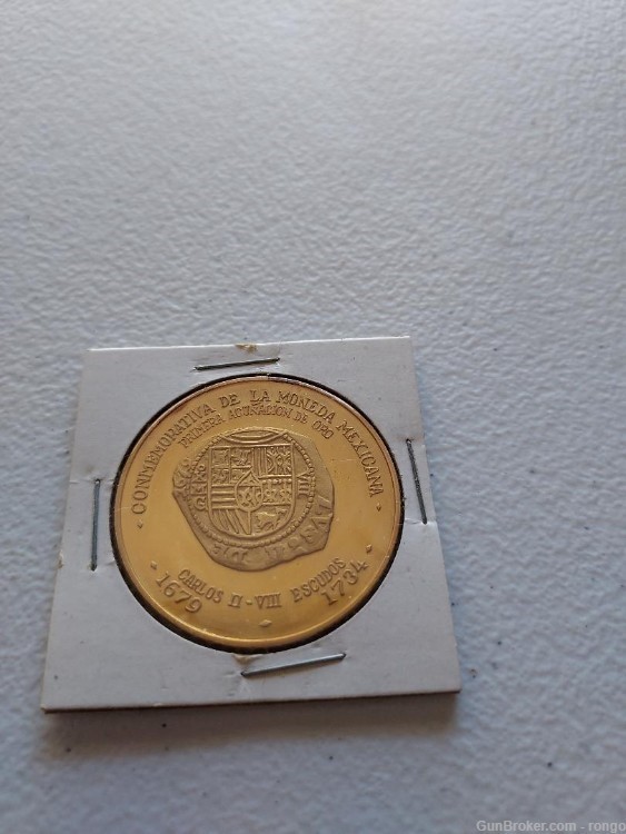 1971  50 peso GOLD NICE UNC COIN***COMMEMORATIVE ISSUE 50 GOLD PESO COIN*-img-0