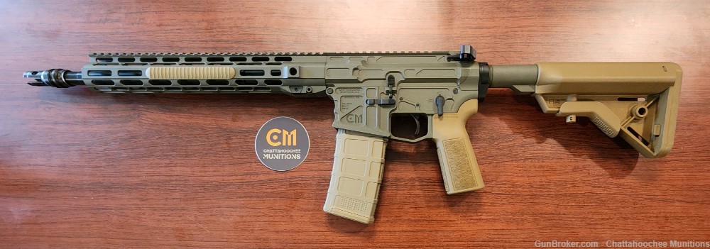 CM15 300 Blackout 14.5" P&W to 16" Rifle Cobalt Kinetics Green and Coyote -img-5