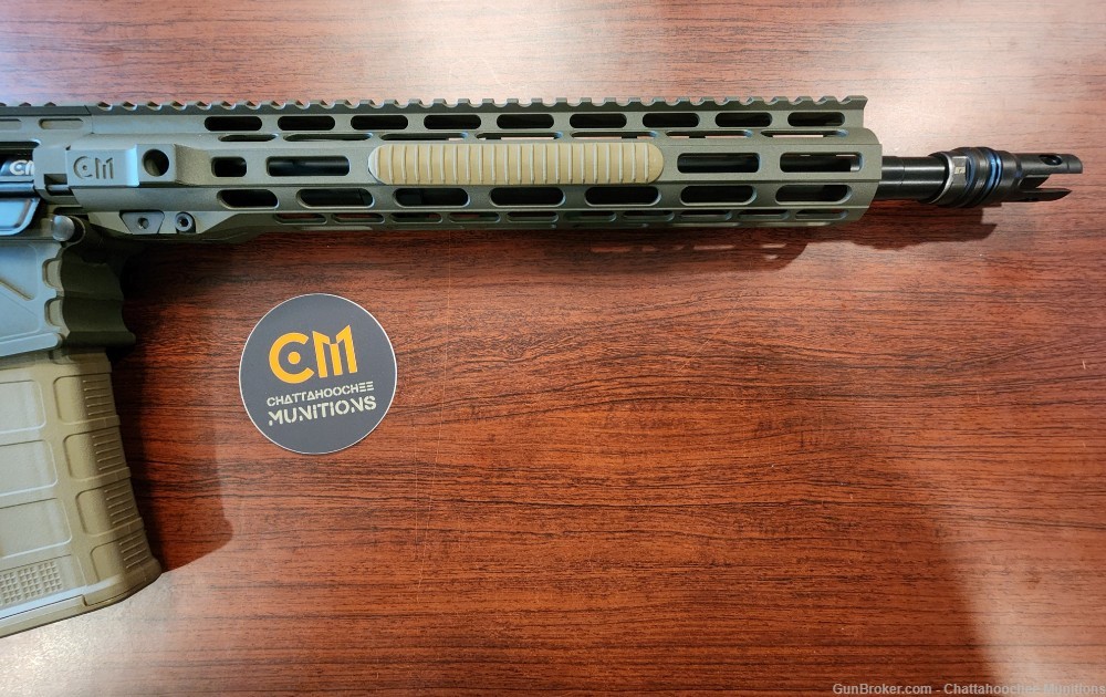 CM15 300 Blackout 14.5" P&W to 16" Rifle Cobalt Kinetics Green and Coyote -img-4