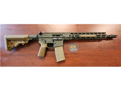 CM15 300 Blackout 14.5" P&W to 16" Rifle Cobalt Kinetics Green and Coyote 