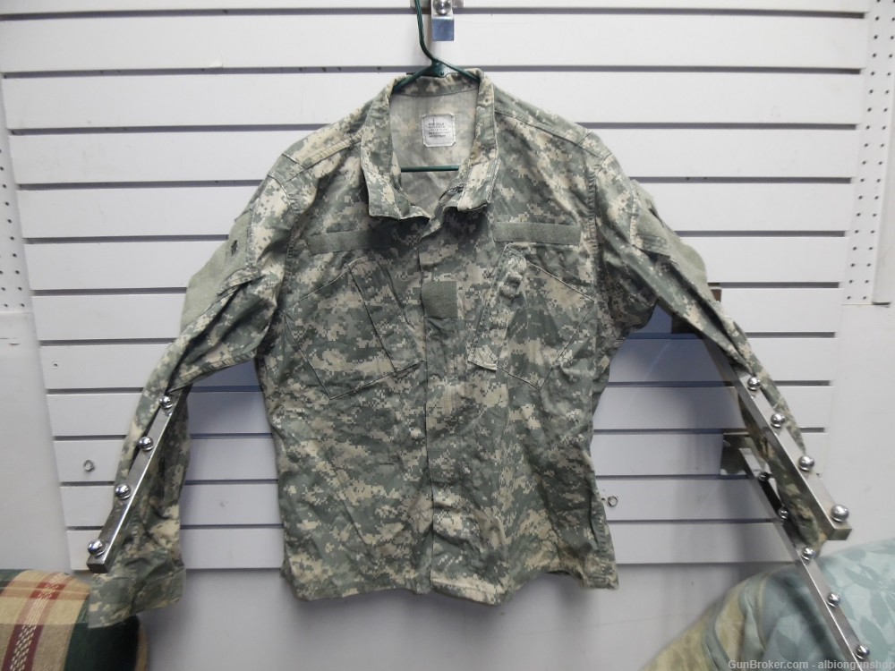 army combat camo uniform coat medium- regular-img-0