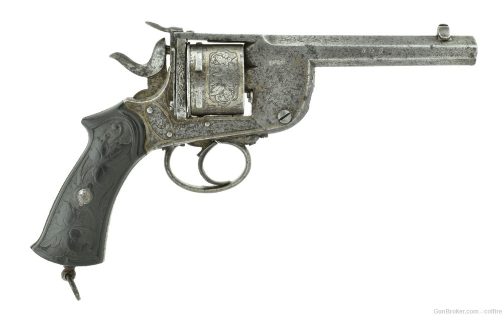 Rare French Levaux Revolver (AH5126)-img-4