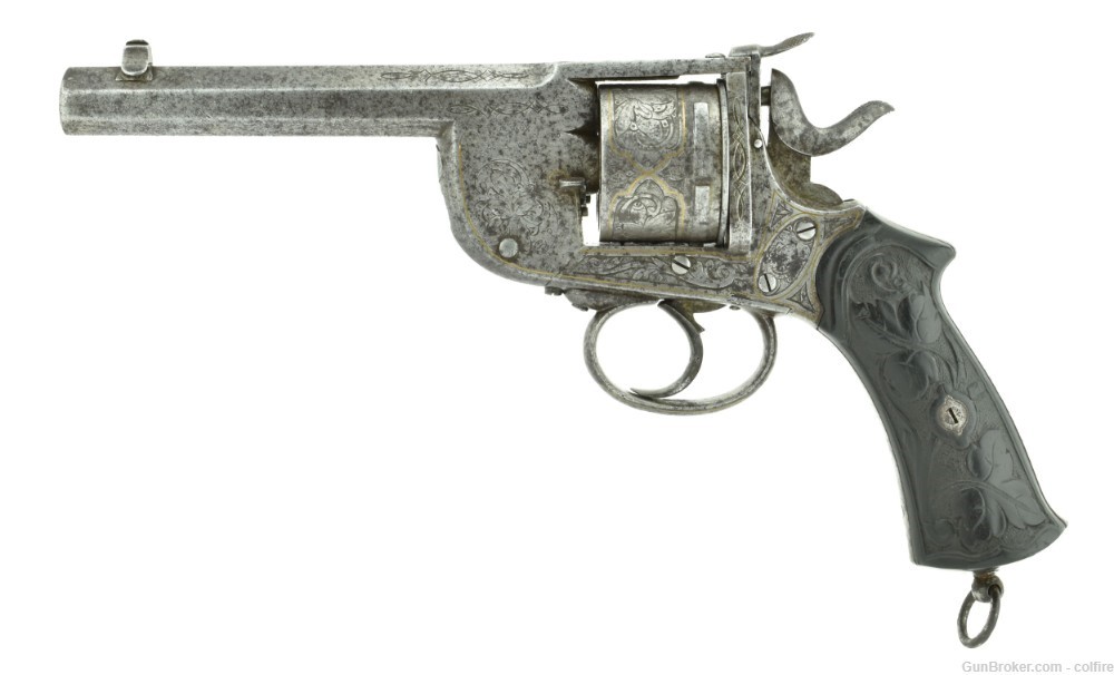 Rare French Levaux Revolver (AH5126)-img-0