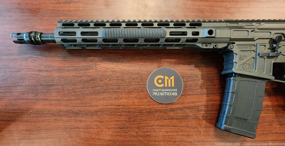 CM15 300 Blackout 14.5" P&W to 16" Rifle Black Tungsten and Black-img-12