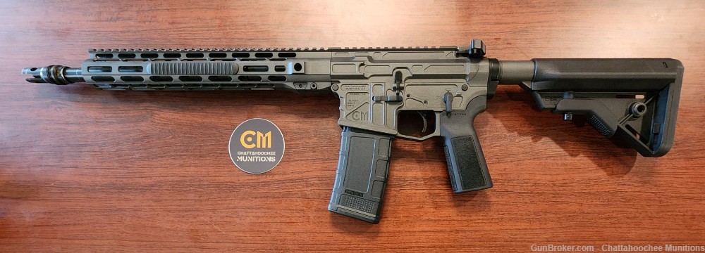 CM15 300 Blackout 14.5" P&W to 16" Rifle Black Tungsten and Black-img-8